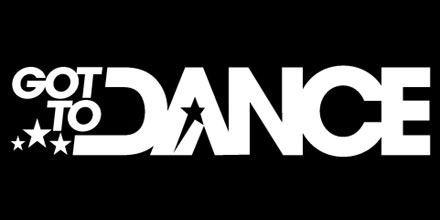 Sky 1 got To Dance logo - black