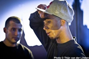 Red Bull BC One 2011 BBoy Lagaet looking nervous
