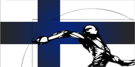 Juste Debout 2012 Finland flag