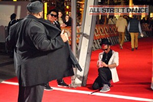 Animaineax and Signature at the Street Dance 2 Premiere Red Carpet London