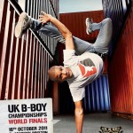UK BBoy Championships 2011 poster - B-Boy Brahim