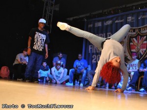 UK BBoy Championships 2011 World Finals - B-Girl Roxy in the Bonnie and Clyde battle