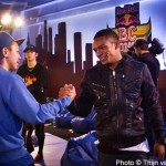 Red Bull BC One 2011 BBoy Neguin and Taisuke shaking hands
