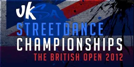 UKSA street dance championships british open logo
