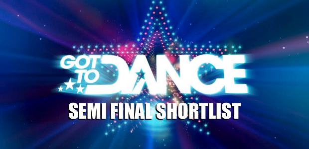 Got to dance shortlist 2013 Series 4