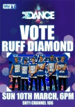 Vote Ruff Diamond Got to Dance 2012 poster